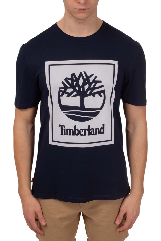 TIMBERLAND - Men's T-shirt with logo  - Size M-5