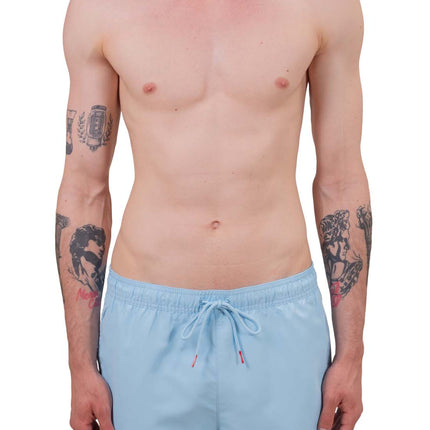 TOMMY JEANS - Men's swim shorts with logo patch-1