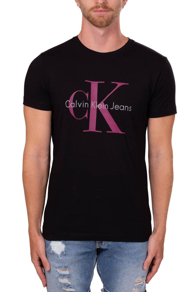 CALVIN KLEIN JEANS - Men's logo T-shirt-1