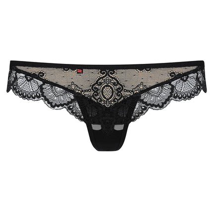 853-THO-1 Thong black - L/XL
