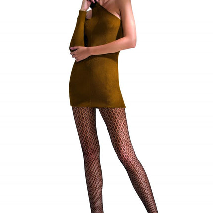 net tights TI041 black - 3/4-0