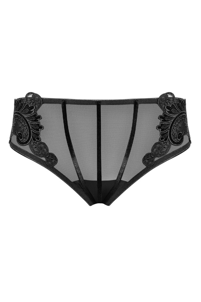 1818 Damen Tüll Slip mit Stickerei - 44-0