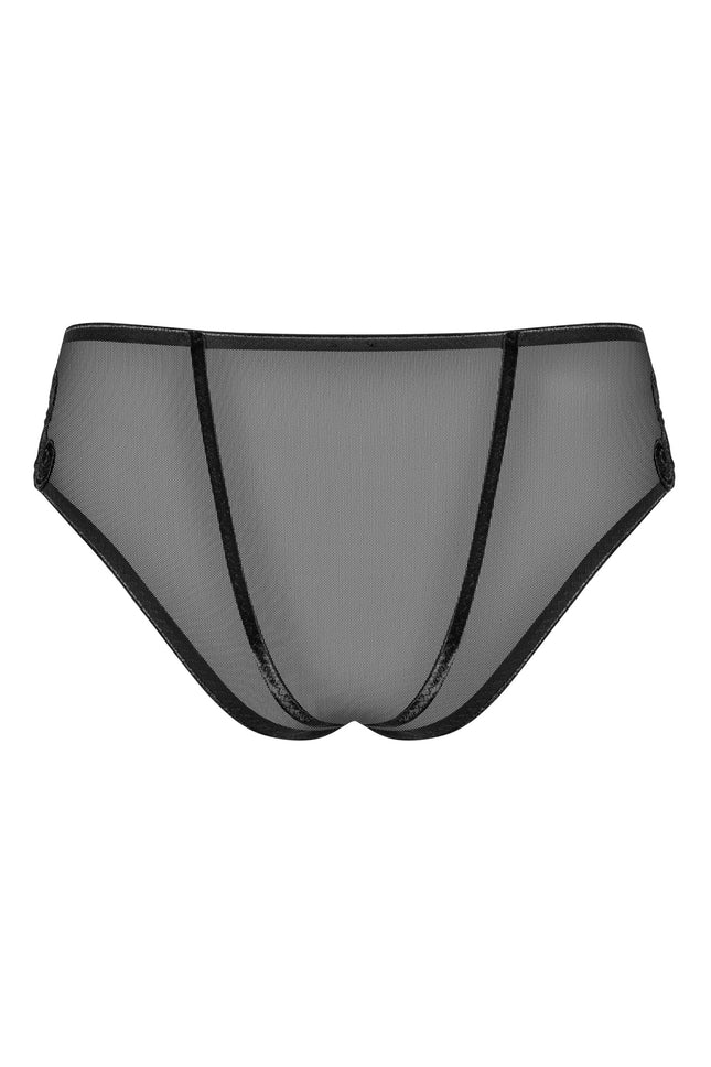 1818 Damen Tüll Slip mit Stickerei - 44-1