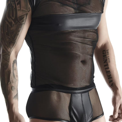 Kapuzen-Shirt TSH005 schwarz - XXL-2