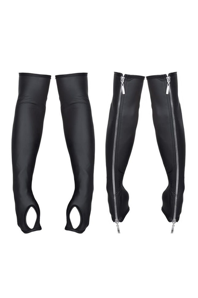 Armstulpen CRD012 schwarz Crossdresser - L/XL-0
