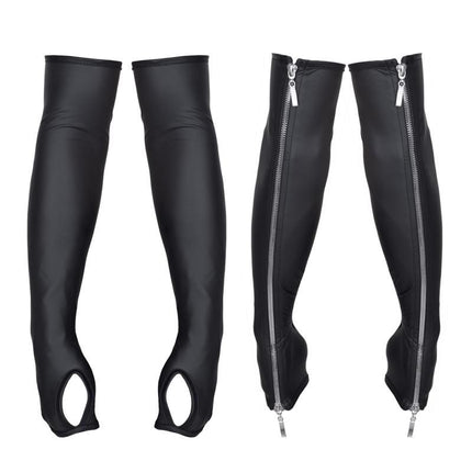 Armstulpen CRD012 schwarz Crossdresser - L/XL-3