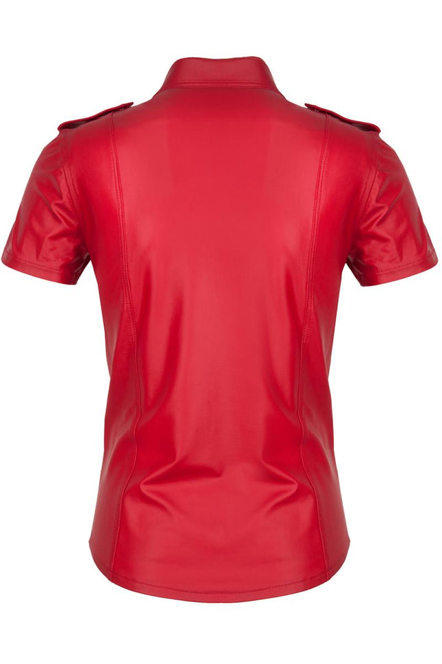 Herren Hemd RMCarlo001 rot - 8XL-1