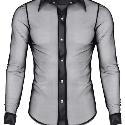 Men's Shirt RMCesare001 Black - 5XL