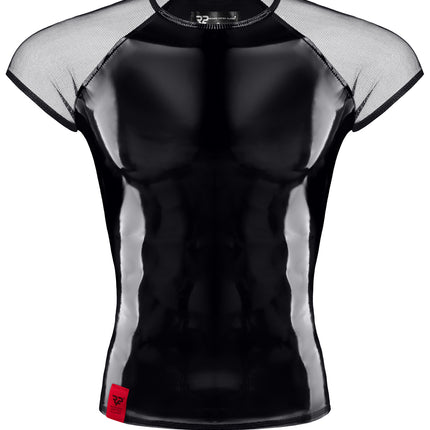 black PVC T-Shirt RMSanti - 2XL-0