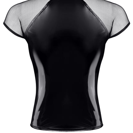 black PVC T-Shirt RMSanti - 2XL-1