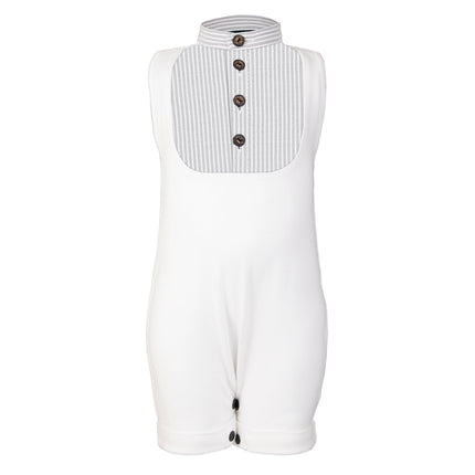 PRELOVED White Baby Overall, 1 year-0