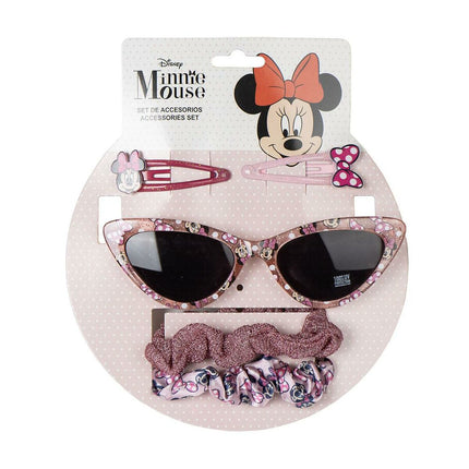 Sunglasses with accessories Minnie Mouse 15 x 17 x 2 cm-0
