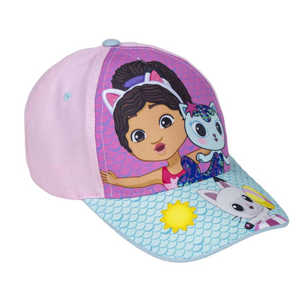 Child Cap Gabby's Dollhouse Turquoise-3