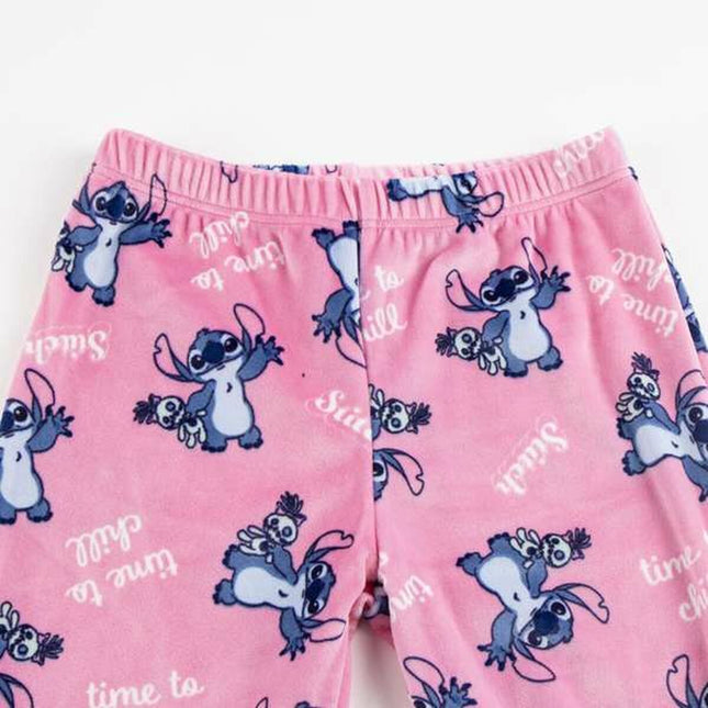 Children's Pyjama Stitch Light Blue