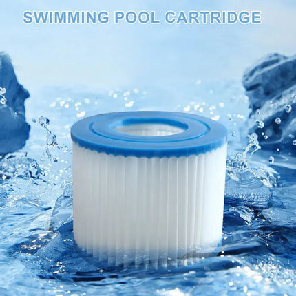 1-10pcs Replacement Swimming Pool Filter Fit for Bestway Flowclear Size VI Filter Cartridge Lay-Z-Spa - Miami Vegas Palm Springs - XdropX