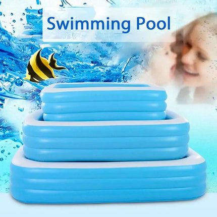 3M/2.6M/2M Inflatable Swimming Pool Children's Adult PVC Large Family Party Pools Outdoor Pool Thickened Baby Play Pool Toys