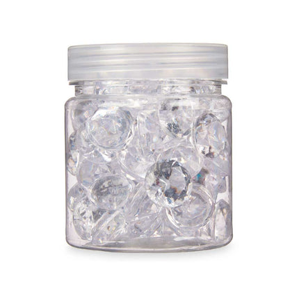 Decorative Stones Gift Decor Transparent 150 g Diamond (16 Units)-3