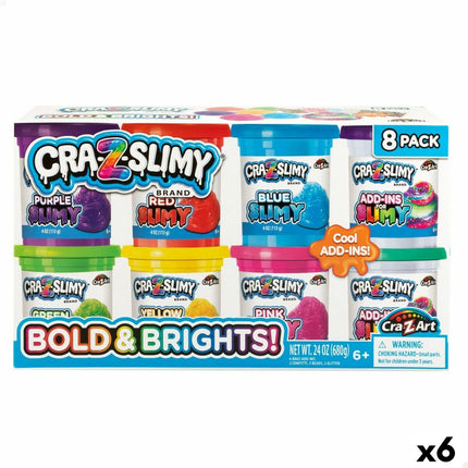 Modelling Clay Game Cra-Z-Art Bold&Brights (6 Units) Slime-0