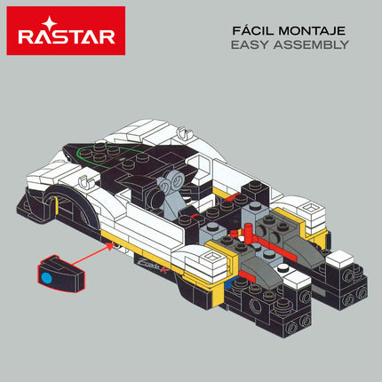 Construction set Pagani Car 387 Pieces-4