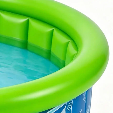 Foldable Kids Swim Pool With Canopy Sun Protection Swimming Pool With Canopy  for Summer Boys Preschoolers Children