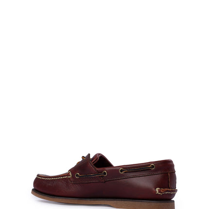 TIMBERLAND - Scarpe da barca uomo 2-eye in pelle marrone-14