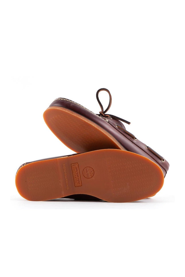 TIMBERLAND - Scarpe da barca uomo 2-eye in pelle marrone-30