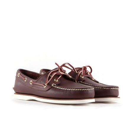 TIMBERLAND - Scarpe da barca uomo 2-eye in pelle marrone - Numero 44.5-33