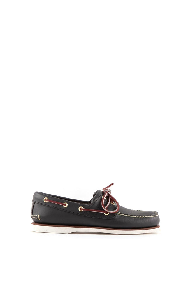 TIMBERLAND - Scarpe da barca uomo 2-eye in pelle blu-5