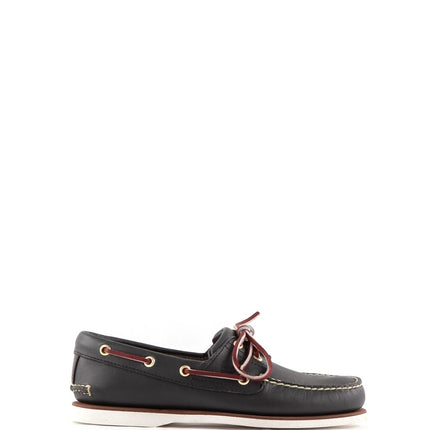 TIMBERLAND - Scarpe da barca uomo 2-eye in pelle blu-17