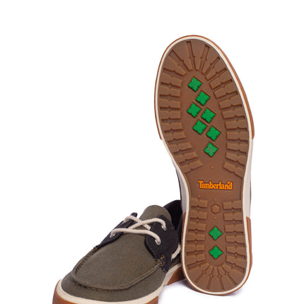 TIMBERLAND - Scarpe da barca uomo in canvas - Numero 43.5-4