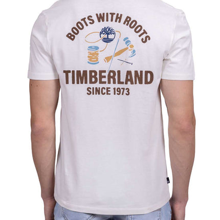 TIMBERLAND - Men's T-shirt with Work Inspired Graphic  - Size XL-11
