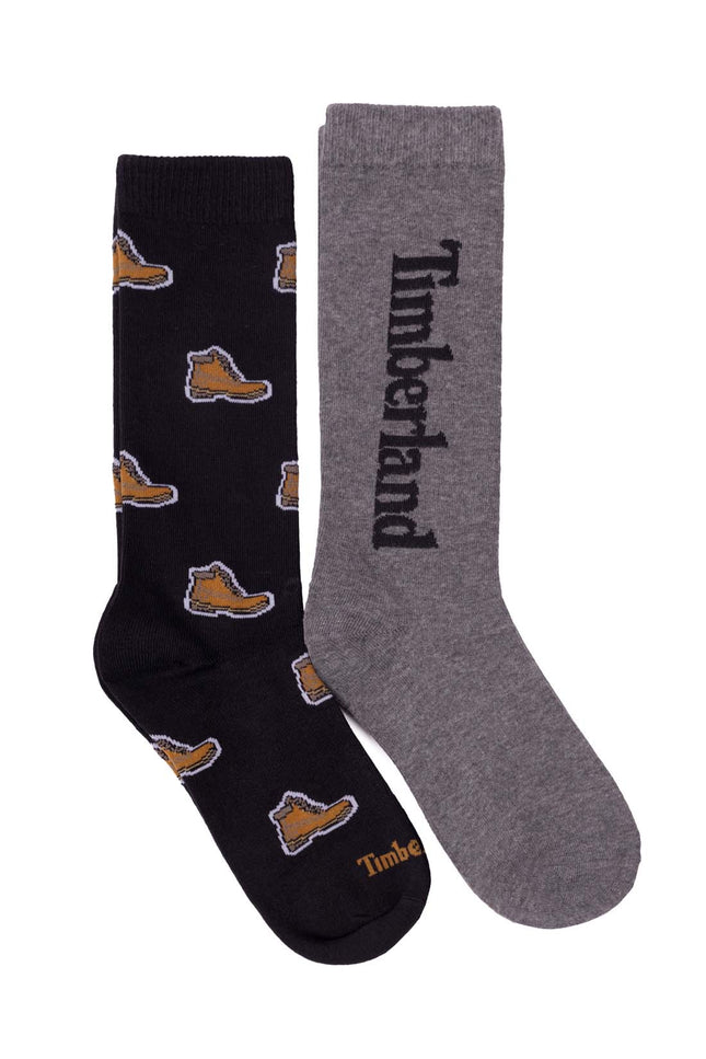 TIMBERLAND - Unisex 2-pack socks with logo-2