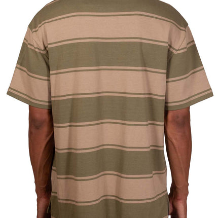 TIMBERLAND - Men's striped rugby polo shirt  - Size L-2