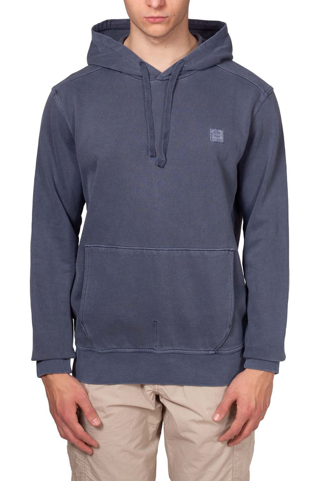 TIMBERLAND - Men's summer hoodie in washed-effect terry  - Size XL-1