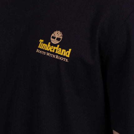 TIMBERLAND - Men's relaxed T-shirt with Illustrated Tree Graphic  - Size M-8