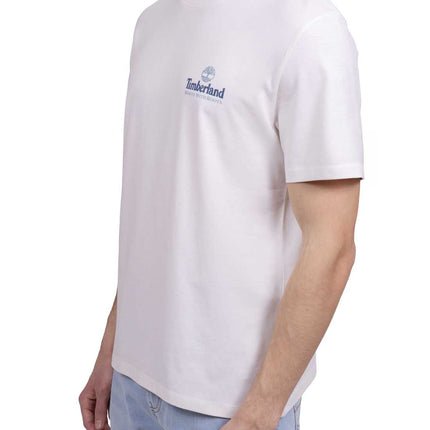 TIMBERLAND - Men's relaxed T-shirt with Illustrated Tree Graphic  - Size M-17