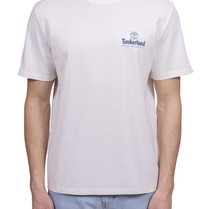 TIMBERLAND - Men's relaxed T-shirt with Illustrated Tree Graphic  - Size M-18