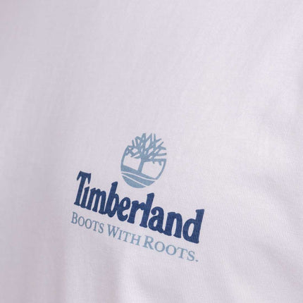 TIMBERLAND - Men's relaxed T-shirt with Illustrated Tree Graphic  - Size M-20