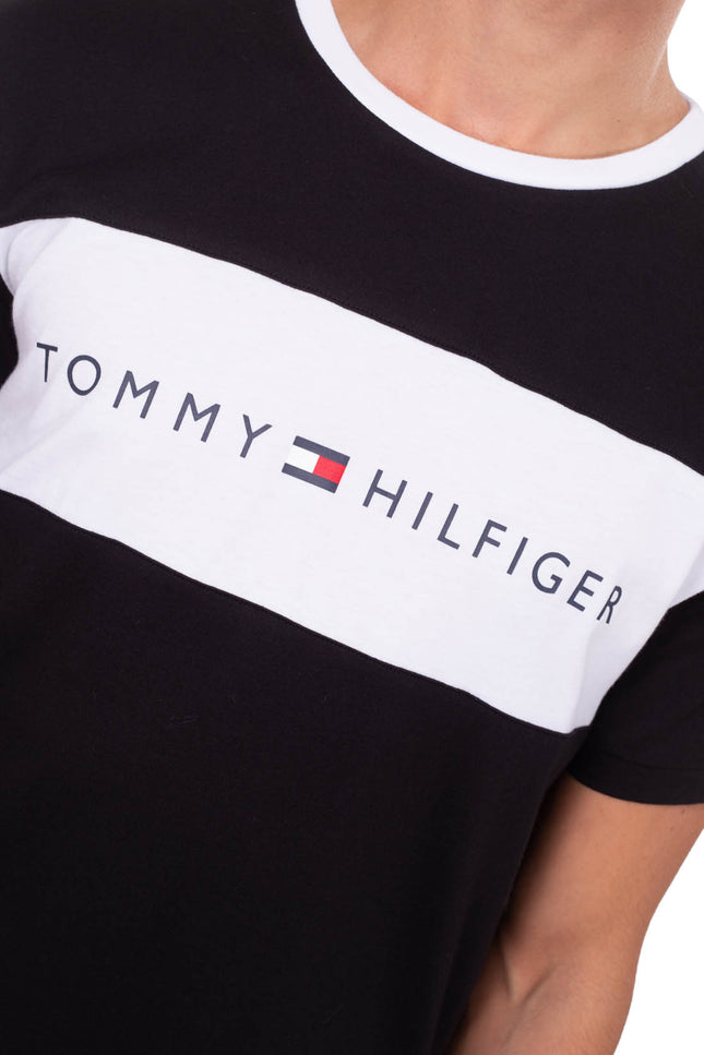 TOMMY HILFIGER - Men's organic cotton colorblock T-shirt-0