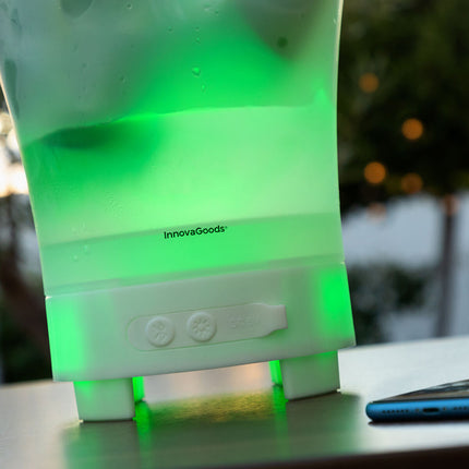 LED bucket with rechargeable speaker Sonice InnovaGoods-7