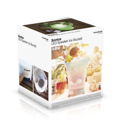 LED bucket with rechargeable speaker Sonice InnovaGoods-1