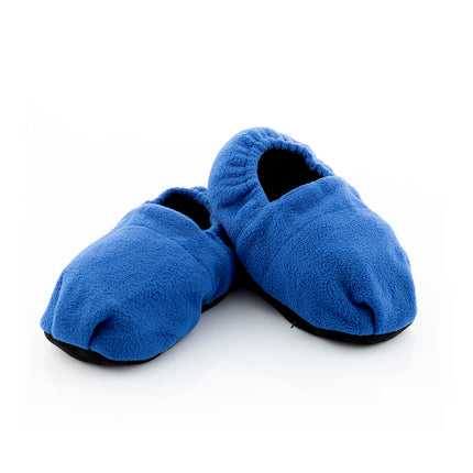 Microwavable Heated Slippers InnovaGoods Blue-2