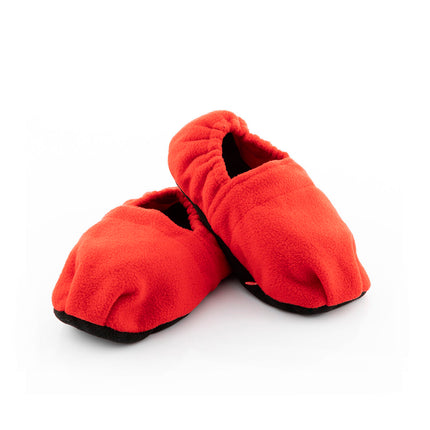 Microwavable Heated Slippers InnovaGoods Red-2