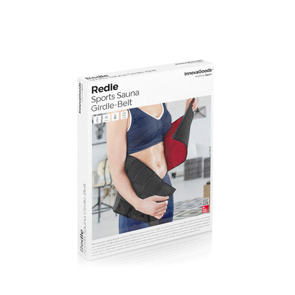 Sports Slimming Belt with Sauna Effect Redle InnovaGoods-1