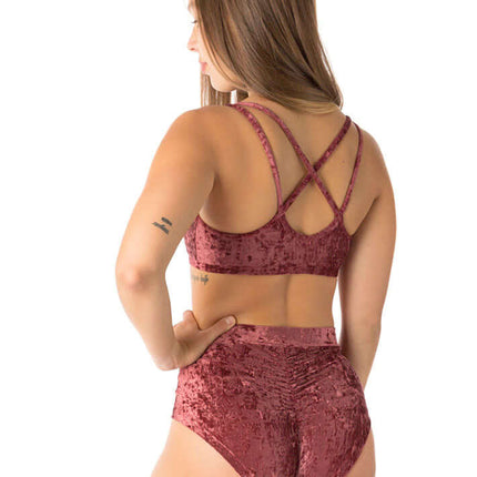 Velvet Pole Shorts, Scrunch Bum – Lola-6