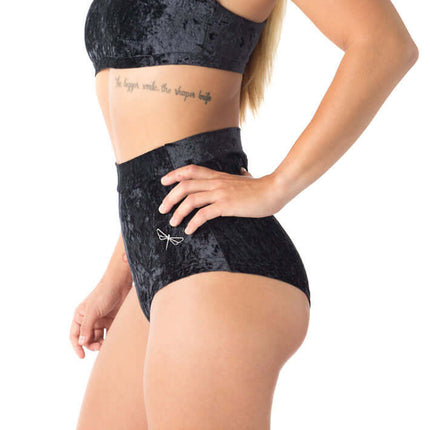 Velvet Pole Shorts, Scrunch Bum – Lola-9