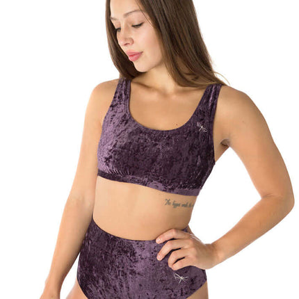 Velvet Pole Shorts, Scrunch Bum – Lola-5