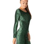 emerald velvet / XS-S