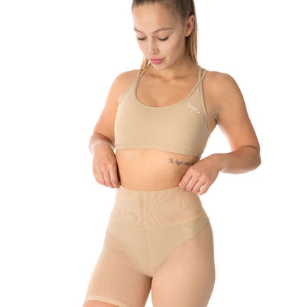 Short Mesh Leggings, Mesh Dance Shorts – Zoe-8