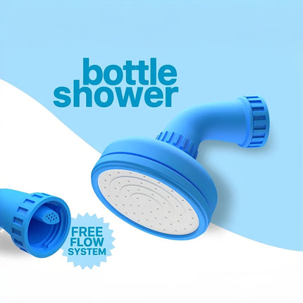 Douchekop die op een fles kan worden gemonteerd, praktische en handige draagbare douche, buitendouchekop, persoonlijke verzorging buitenshuis